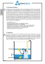 Предварительный просмотр 4 страницы ewuaqua iMizar OPP 9-8 Installation And Operation Manual