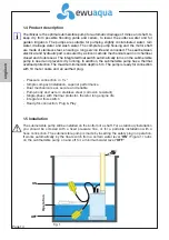 Предварительный просмотр 14 страницы ewuaqua iMizar OPP 9-8 Installation And Operation Manual