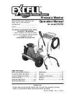 Preview for 1 page of Ex-Cell XR2750 Operation Manual