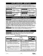 Preview for 2 page of Ex-Cell XR2750 Operation Manual