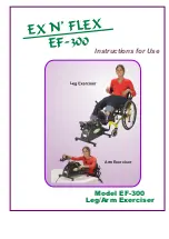 Preview for 1 page of EX N' Flex EF-300 Instructions For Use Manual