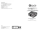 Ex-Or MLSCONNECT Installation And Commissioning Instructions preview