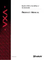 Preview for 1 page of Exabyte VXA-2 AUTOPAK1X7 Product Manual