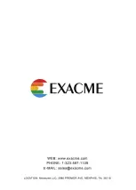 Предварительный просмотр 19 страницы EXACME 6184-0710 Manual