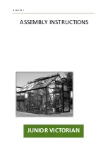 Exaco Junior Victorian Assembly Instructions Manual preview