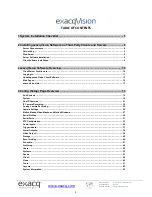 Preview for 3 page of Exacq exacqVision Start User Manual