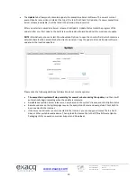 Preview for 20 page of Exacq exacqVision Start User Manual
