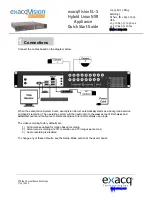 exacqVision EL-S Quick Start Manual preview