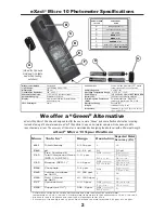 Предварительный просмотр 2 страницы eXact Micro 10 Instruction Manual