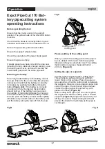 Предварительный просмотр 17 страницы eXact PipeCut 170 Operating Instructions Manual