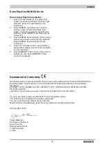 Preview for 3 page of eXact PipeCut 220 INOX Series Operating Instructions Manual