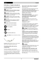 Preview for 7 page of eXact PipeCut 220 INOX Series Operating Instructions Manual