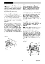 Preview for 17 page of eXact PipeCut 220 INOX Series Operating Instructions Manual