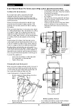 Preview for 13 page of eXact Pipecut 280 Pro Series Operating Instructions Manual