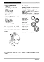 Preview for 21 page of eXact Pipecut 280 Pro Series Operating Instructions Manual