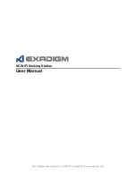 Exadigm N501 User Manual предпросмотр