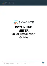 EXAGATE PWG INLINE Quick Installation Manual preview