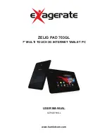 Exagerate XZPAD703GL User Manual preview