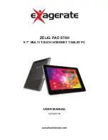 Preview for 1 page of Exagerate XZPAD970H User Manual