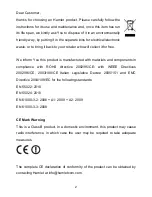 Preview for 2 page of Exagerate ZELIG PAD 210G User Manual