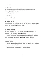 Preview for 7 page of Exagerate ZELIG PAD 210G User Manual