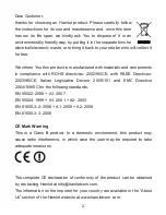 Preview for 2 page of Exagerate ZELIG PAD 700R User Manual