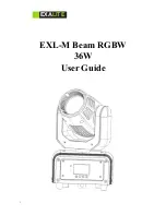 EXALite EXL-M Beam RGBW 36W User Manual предпросмотр