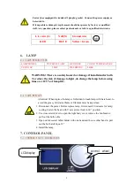 Предварительный просмотр 9 страницы EXALite EXX-ML Beam 10R 280W Operating Manual