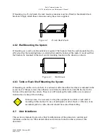 Preview for 22 page of Exalt EX-2.4i Lite Installation And Maintenance Manual