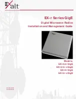 Exalt EX-4.5r GigE Installation And Management Manual предпросмотр