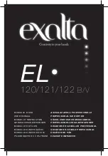 Предварительный просмотр 1 страницы EXALTA EL 120 User Manual