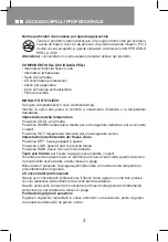 Preview for 3 page of EXALTA EL 120 User Manual