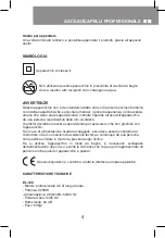 Preview for 4 page of EXALTA EL 120 User Manual