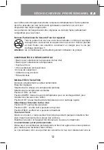 Preview for 12 page of EXALTA EL 120 User Manual