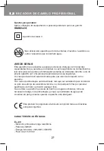 Preview for 27 page of EXALTA EL 120 User Manual