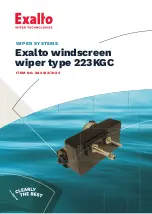 Exalto MD1 223KGC Manual preview