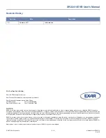 Preview for 8 page of Exar XR22414-EVB User Manual