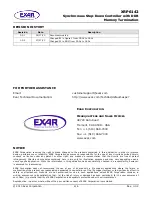 Preview for 6 page of Exar XRP6142 Manual