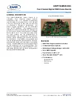 Exar XRP7740EVB-HIC General Description Manual preview