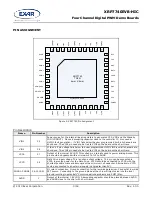 Предварительный просмотр 3 страницы Exar XRP7740EVB-HIC General Description Manual