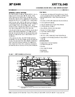 Предварительный просмотр 1 страницы Exar XRT73L02MIV-F Manual