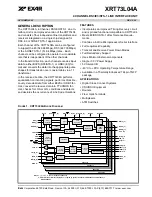 Exar XRT73L04 Manual preview