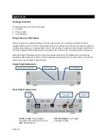 Preview for 8 page of exaSound e12 DAC Owner'S Manual