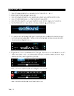 Preview for 13 page of exaSound PlayPoint Mark II Owner'S Manual