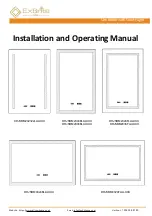 Preview for 1 page of ExBrite DHJSBM242322LAL Series Installation And Operating Manual