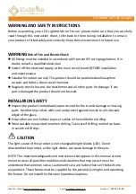 Preview for 2 page of ExBrite DHJSBM242322LAL Series Installation And Operating Manual