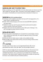 Preview for 2 page of ExBrite JH-DHJ2432LAL Installation And Operating Manual