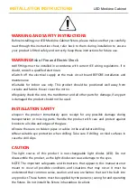 Preview for 3 page of ExBrite LDJSMC2026SKSXLDX Installation And Operating Manual