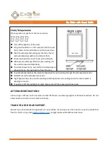 Preview for 6 page of ExBrite LSJSBM6028BLAL Series Installation And Operating Manual