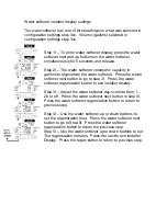 Preview for 13 page of Excalibur Water Systems 1.5 " HIGH CAPACITY SIMPLEX WATER SOFTENER Installation And Operation Manual